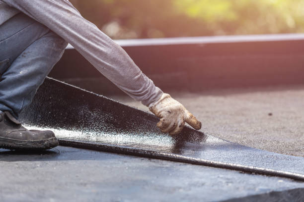 Professional Waterproofing technician working in Norwood, OH